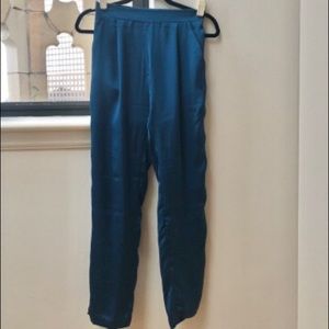 JLuxLabel Tapered turquoise pants